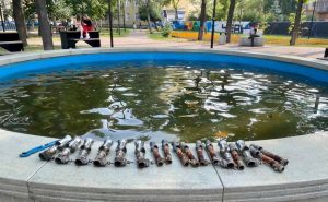 Фонтан в Чернопрудском сквере отремонтируют к августу по гарантии