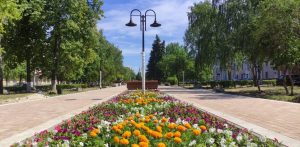 Благоустройство сквера на Юбилейном бульваре выполнено на&nbsp;83%