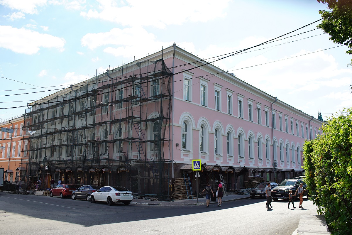 Ремонтные работы в Нижегородском выставочном комплексе планируется завершить в августе