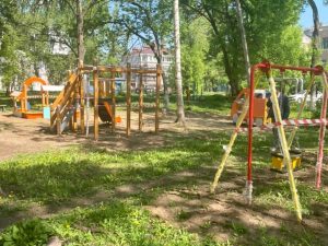 Новые детские площадки открылись в Нижегородском районе