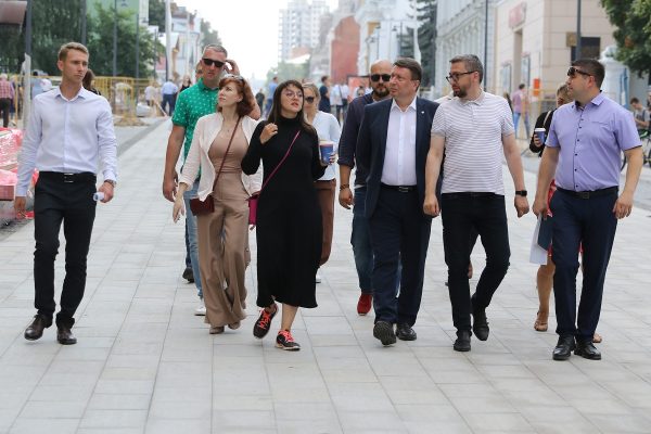 Депутаты Гордумы оценили обновление главной улицы Нижнего Новгорода