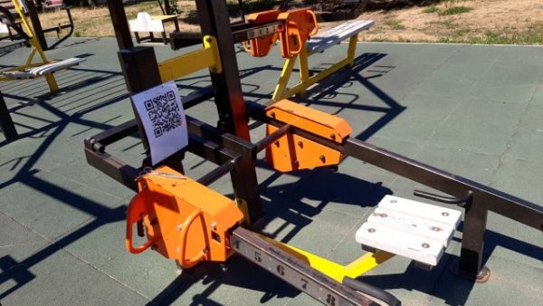 На площадках для воркаута появятся QR-коды с правилами пользования тренажерами