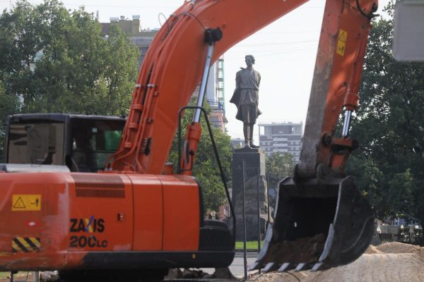 Открытие сквера на площади Горького перенесли на конец&nbsp;июля