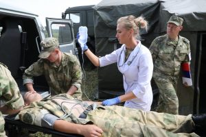 Росгвардия продемонстрировала возможности медицинского отряда специального назначения
