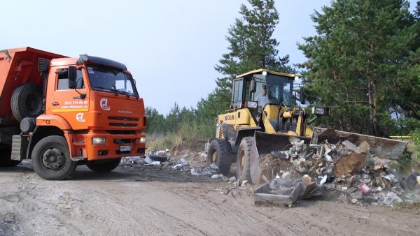 В Дзержинске началась ликвидация несанкционированных свалок