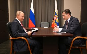 Глеб Никитин доложил Владимиру Путину о социально-экономическом развитии Нижегородской области