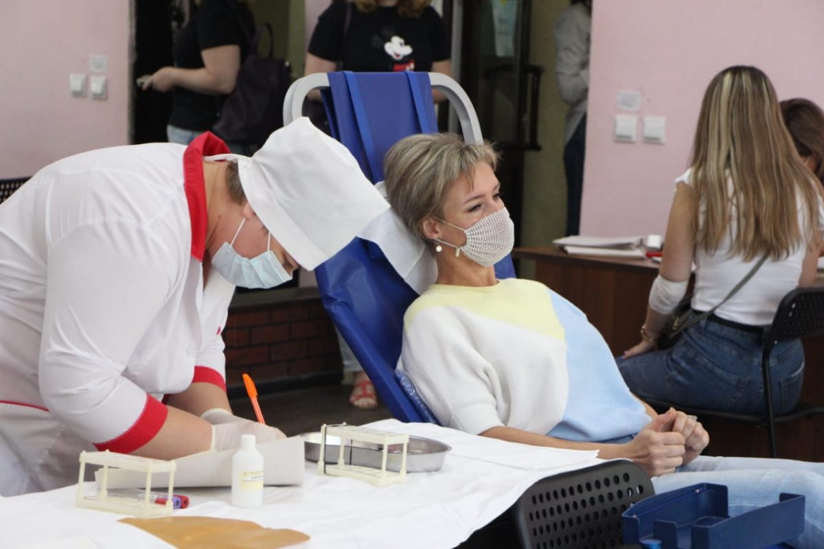 Около 30 человек приняли участие в донорской акции в Дзержинске