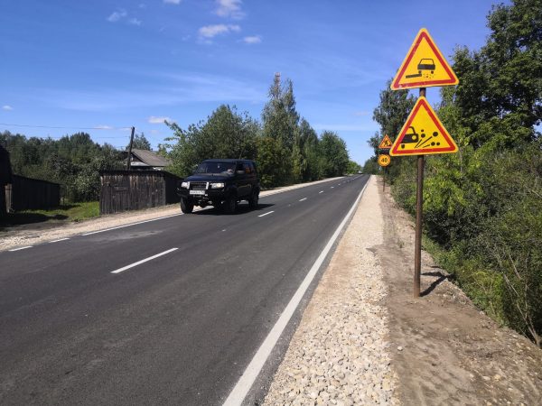 >План ремонта дорог в Уренском районе Нижегородской области в 2021 году по нацпроекту выполнен почти на 50%