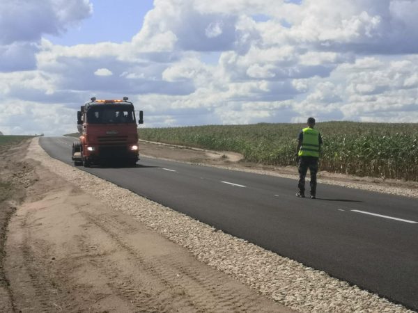 >В Дальнеконстантиновском районе Нижегородской области отремонтировали участок дороги в рамках нацпроекта