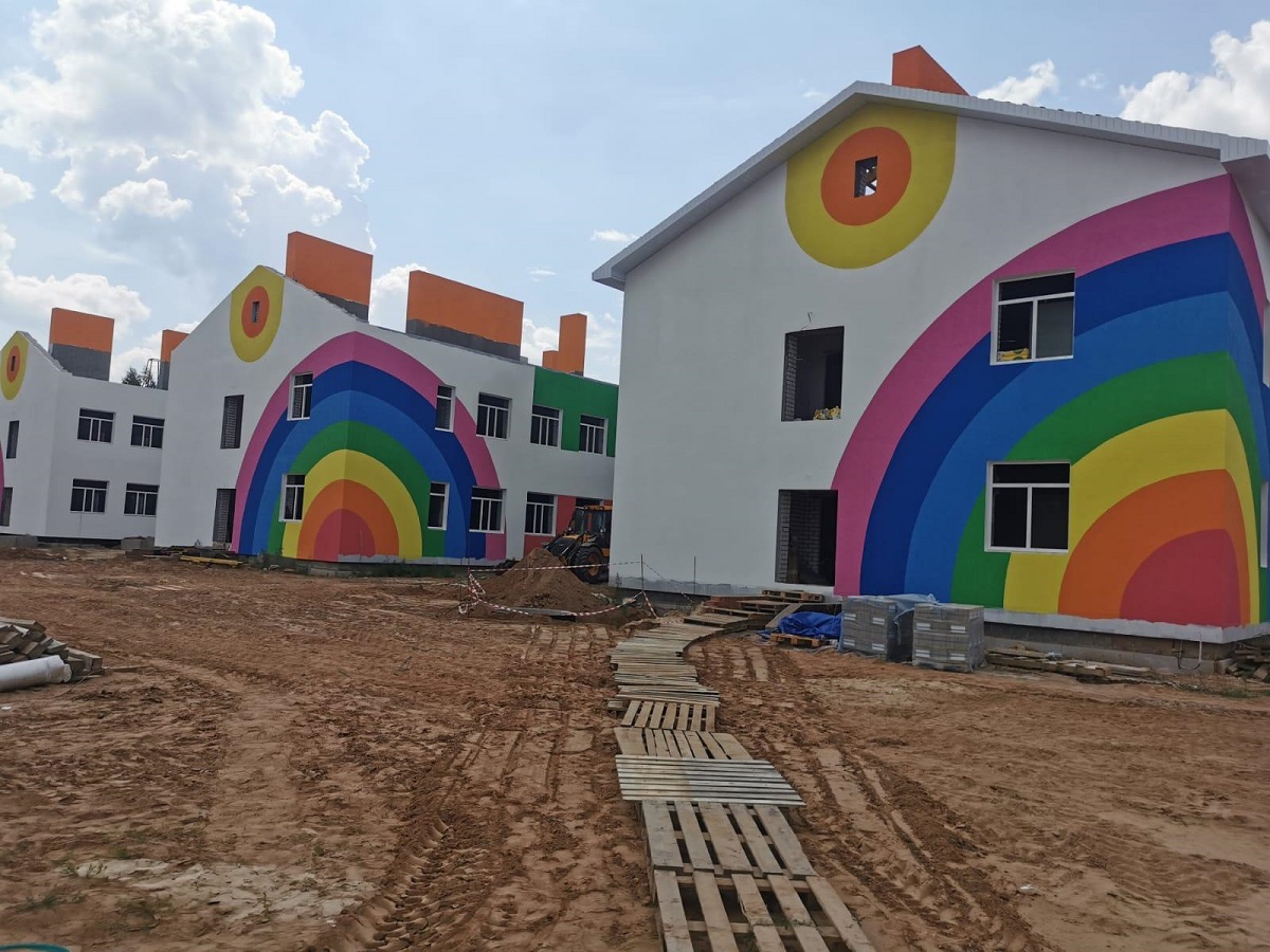 Детский сад на 240 мест в городе Бор по нацпроекту «Демография» достроят в этом году