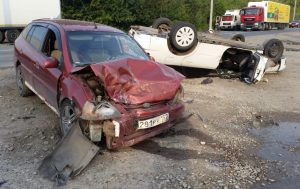 Трое детей пострадали в лобовом ДТП в Дзержинске