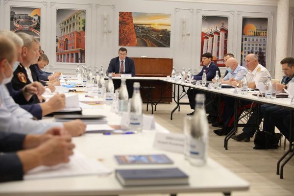 Глеб Никитин провел внеочередное заседание антитеррористической комиссии Нижегородской области