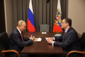 Глеб Никитин доложил Владимиру Путину о реализации программы модернизации первичного звена