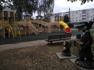 В&nbsp;Навашине в&nbsp;рамках нацпроекта благоустраивается территория городского парка