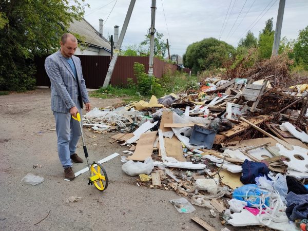 В Канавинском районе Нижнего Новгорода начали ликвидацию несанкционированных свалок