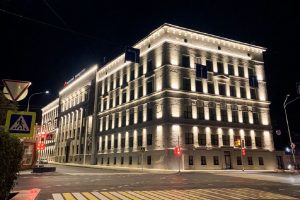 Два корпуса Мининского университета подсветили к 800-летию Нижнего Новгорода
