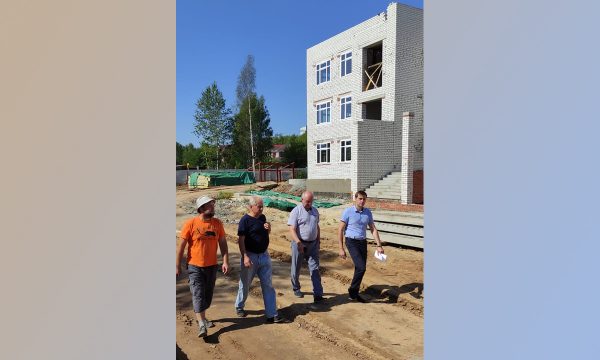 В Приокском районе Нижнего Новгорода строится новый детский сад на 320 мест