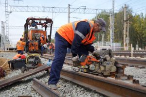 Около 135 километров «бархатного» пути уложено на ГЖД с начала 2021&nbsp;года