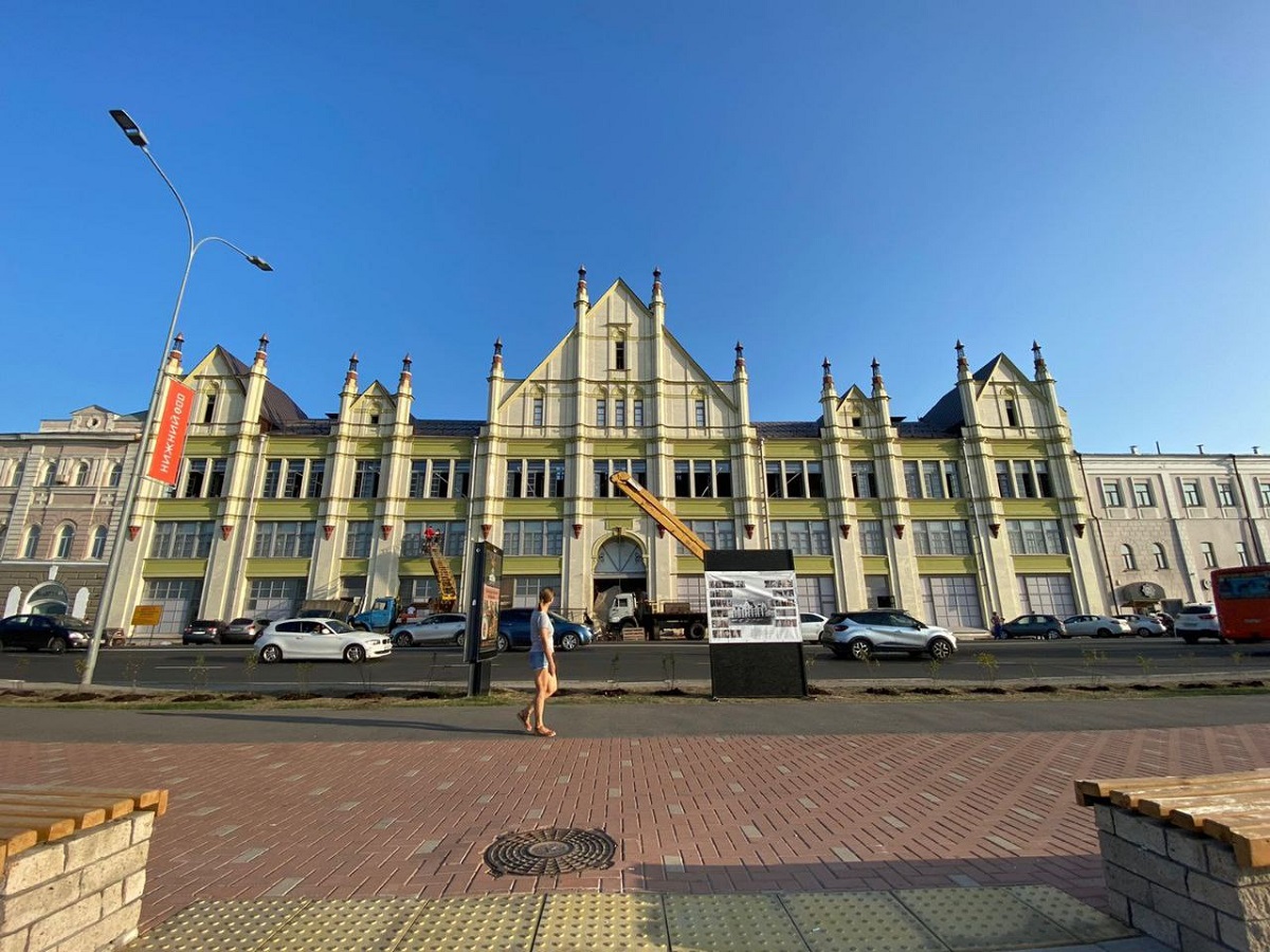 Бывшей фабрике «Маяк» вернули исторический облик к 800-летию Нижнего Новгорода