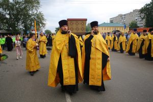 LIVE: Перенесение мощей князя Георгия Всеволодовича в кафедральный собор Александра Невского