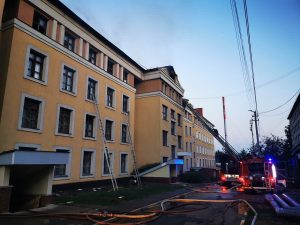Прокуратура организовала проверку по факту пожара в общежитии ПИМУ