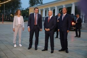 Президент России Владимир Путин посетил парк «Швейцария» в&nbsp;Нижнем Новгороде