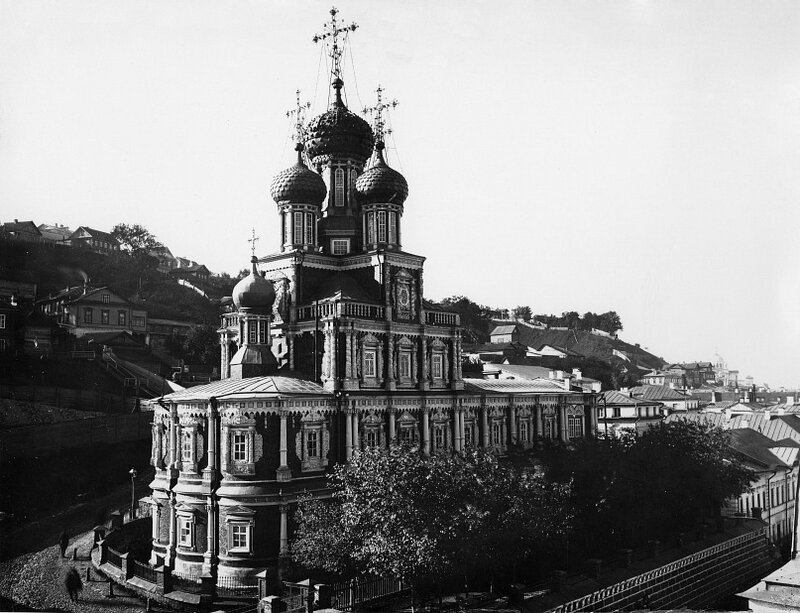 Храм после реставрации в конце XIX века.