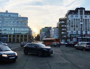 Площадь Сенную частично перекроют из-за ремонта трамвайных путей с 29 апреля по 3 мая