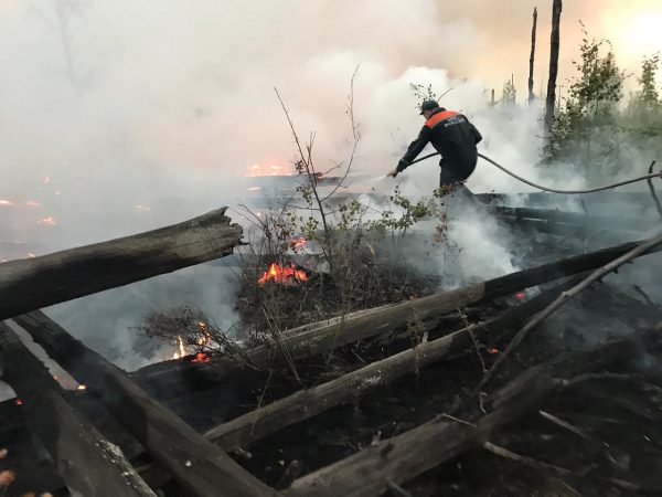 Нижегородские спасатели помогают тушить пожары в заповеднике «Заповедная Мордовия»