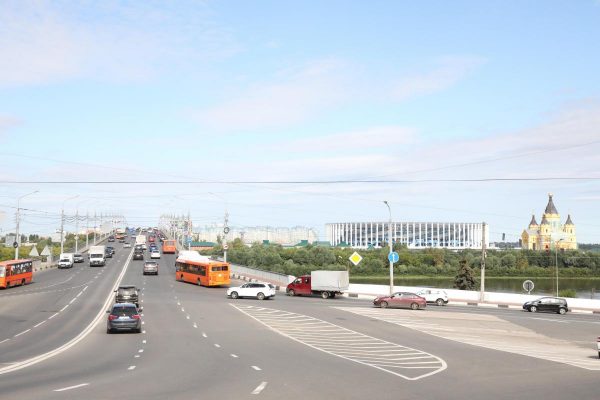 Движение транспорта временно ограничат в районе Нижневолжской и Волжской набережных в Нижнем Новгороде