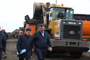 Андрей Бетин проверил ход работ по рекультивации Шуваловской свалки в Нижнем Новгороде