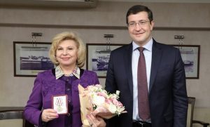 Глеб Никитин провел рабочую встречу с&nbsp;уполномоченным по&nbsp;правам человека в&nbsp;России Татьяной Москальковой