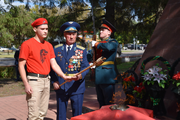 В&nbsp;поселке Бутурлино Нижегородской области зажгли Вечный огонь