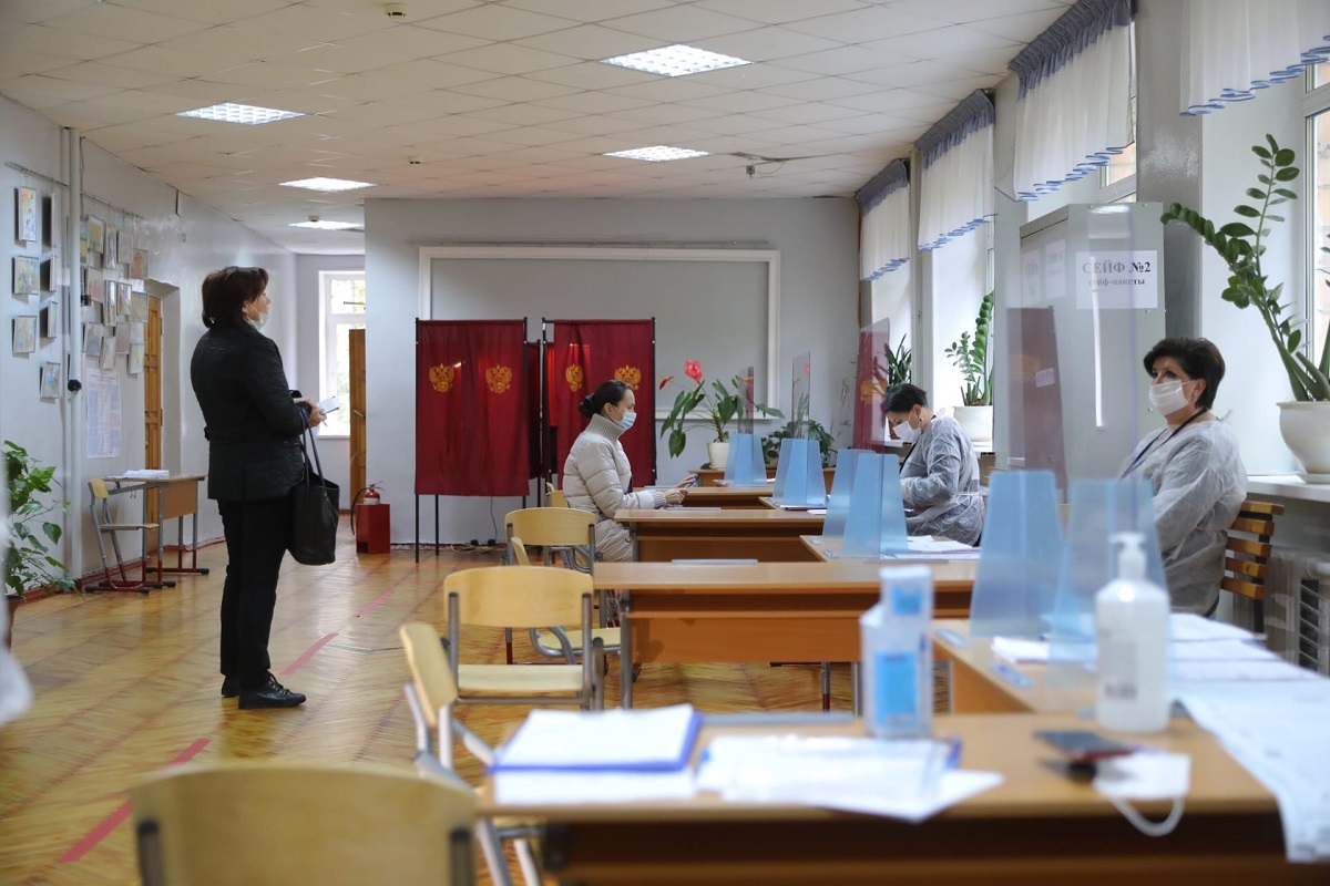 На пяти избирательных участках Нижегородской области проходит голосование при помощи тифломаркеров