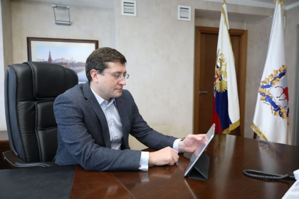 Глеб Никитин проголосовал на выборах в онлайн-режиме