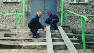 Нижегородская ГЖИ проверила исполнение решения общего собрания собственников по&nbsp;установке пандуса