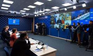 Владимир Путин: «Многие решения по развитию страны и укреплению социальной сферы были инициированы «Единой Россией»