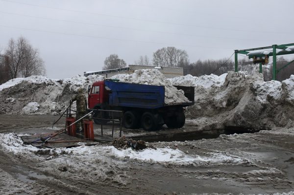 Строительство станции снеготаяния в Нижегородском районе планируется завершить до конца года