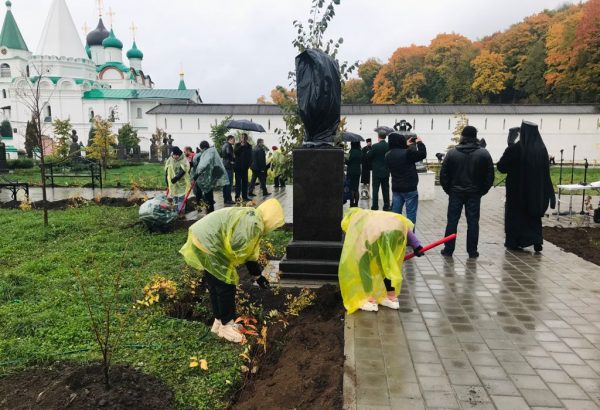 В Нижнем Новгороде состоялась акция по озеленению «Царской аллеи»