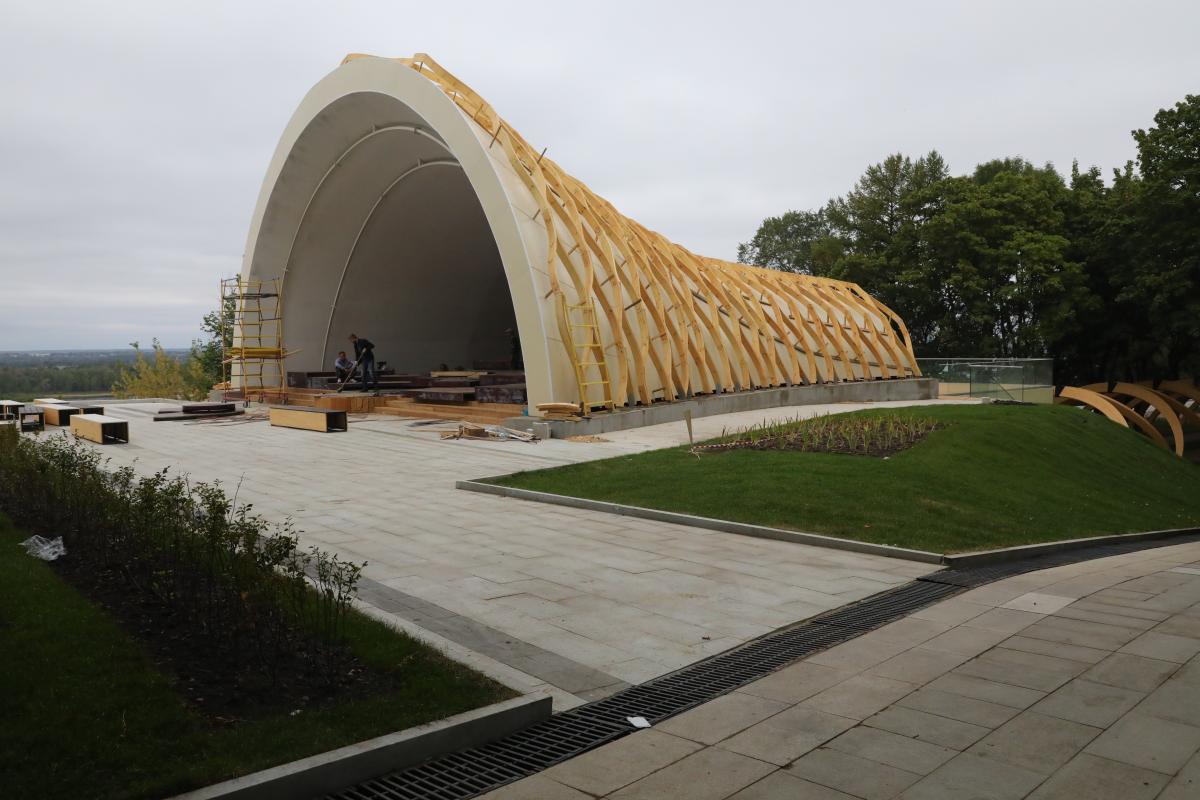 Новая «Ракушка» - современная концертная площадка, сохранившая свою легендарную форму.