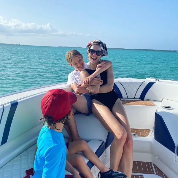 Наталья Водянова поздравила сына с днем рождения