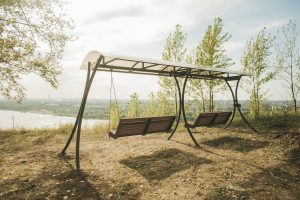 Панорамные качели по эскизу 9‑летнего нижегородца установили в парке «Швейцария»