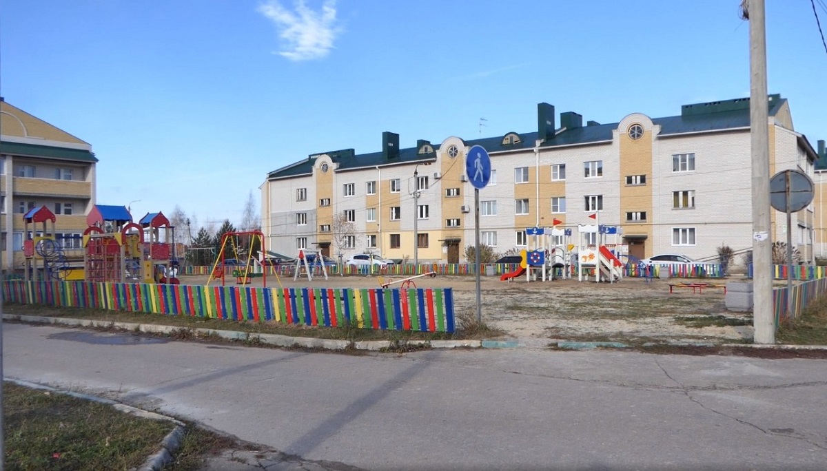 Новая площадка в деревне Березовка рассчитана на детей от 3 до 14 лет