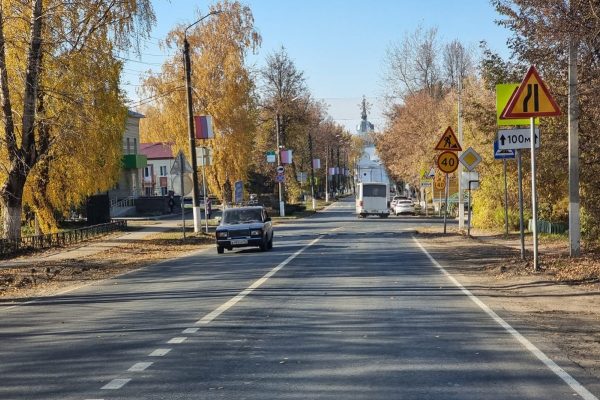 Подъездной путь к&nbsp;Ардатову от трассы Владимир — Муром – Арзамас отремонтировали по&nbsp;нацпроекту