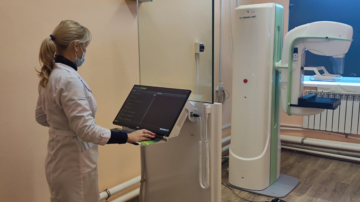 В Богородскую ЦРБ поступил современный цифровой маммограф