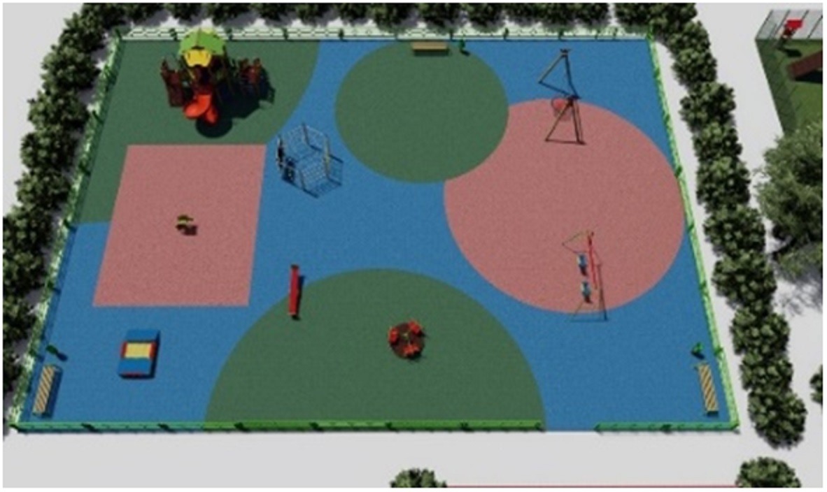 Три детских игровых комплекса установят в Автозаводском районе