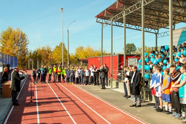 Физкультурно-оздоровительный комплекс открытого типа построили в&nbsp;Арзамасе