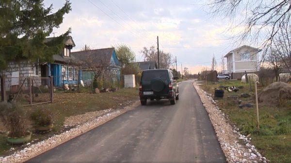 В Кстовском районе отремонтировали сельскую дорогу по программе «Вам решать»