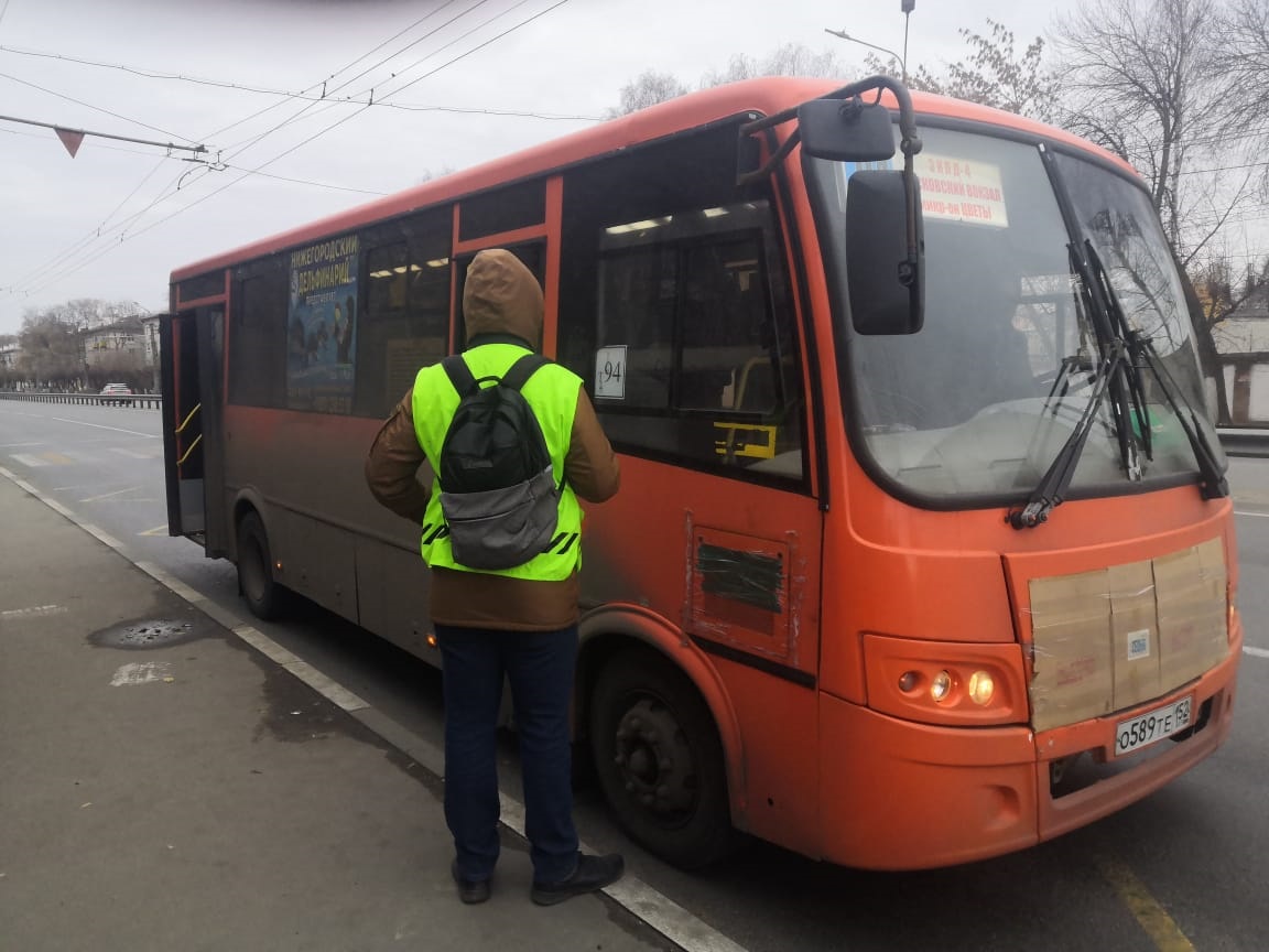 Четырех нижегородских перевозчиков привлекут к ответственности за несоблюдение масочного режима