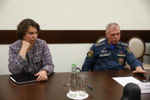 Глеб Никитин и&nbsp;врио главы МЧС России Александр Чуприян провели рабочую встречу